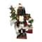 Santa's Workshop 24" Black Merry Christmas Claus Decoration